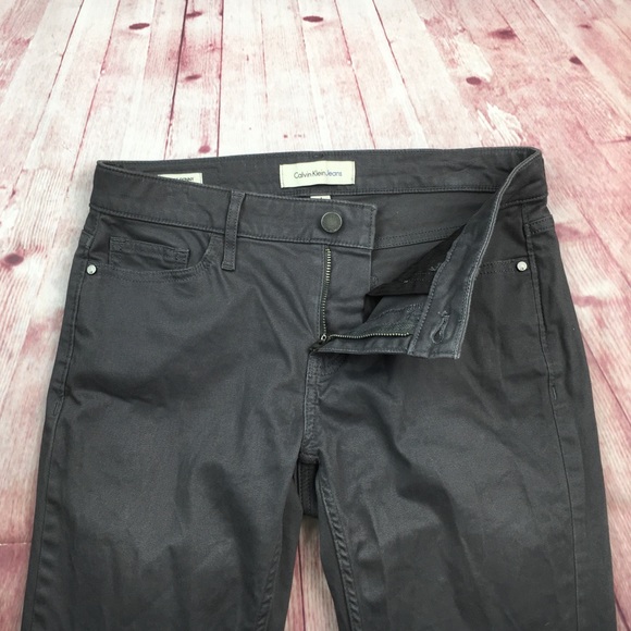 ➡️CK Jeans Gray Ankle Skinny Jean Size 4x25” - Picture 4 of 12